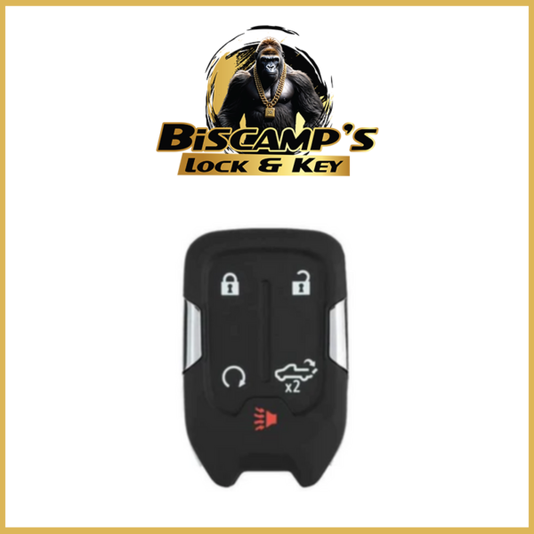 2019-2022 Chevrolet Silverado / 5-Button Smart Key w/ Tailgate / PN: 13508398 / HYQ1EA / 434 Mhz