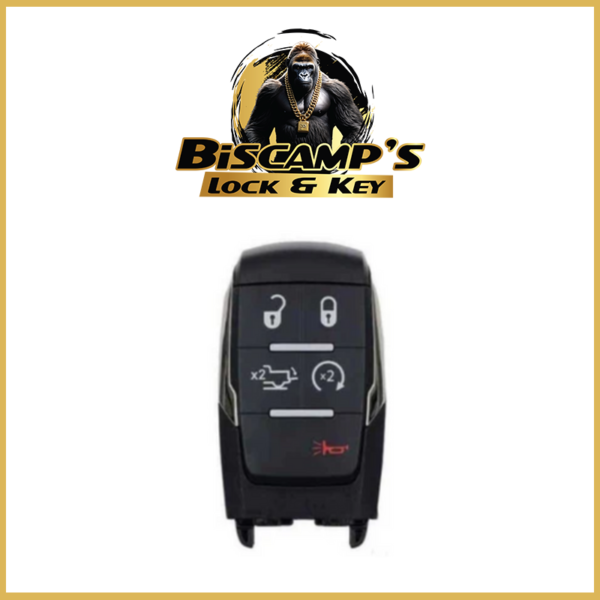 2019-2022 Dodge Ram Pickup HD 2500 Longhorn / 5-Button Smart Key / GQ4-76T